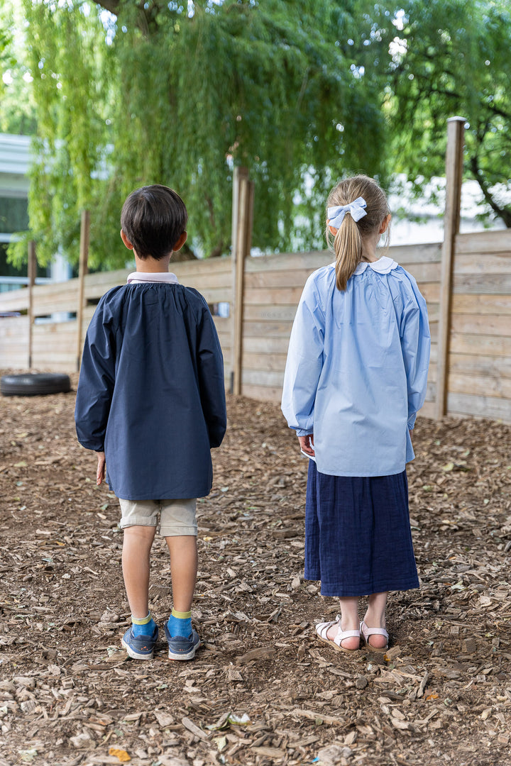 Tablier d’école maternelle bleu ciel - MARCEL